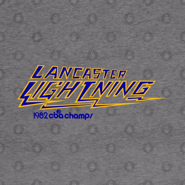 Defunct Lancaster Lightning CBA Basketball by LocalZonly